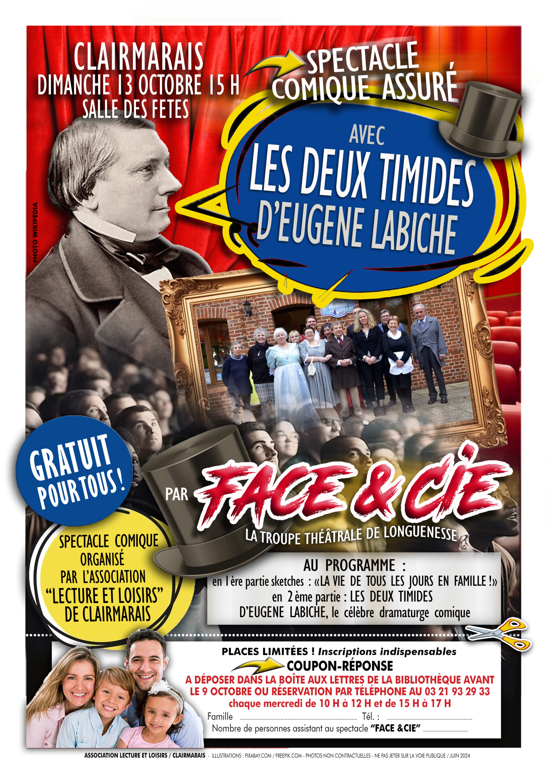 Spectacle comique "LES DEUX TIMIDES"